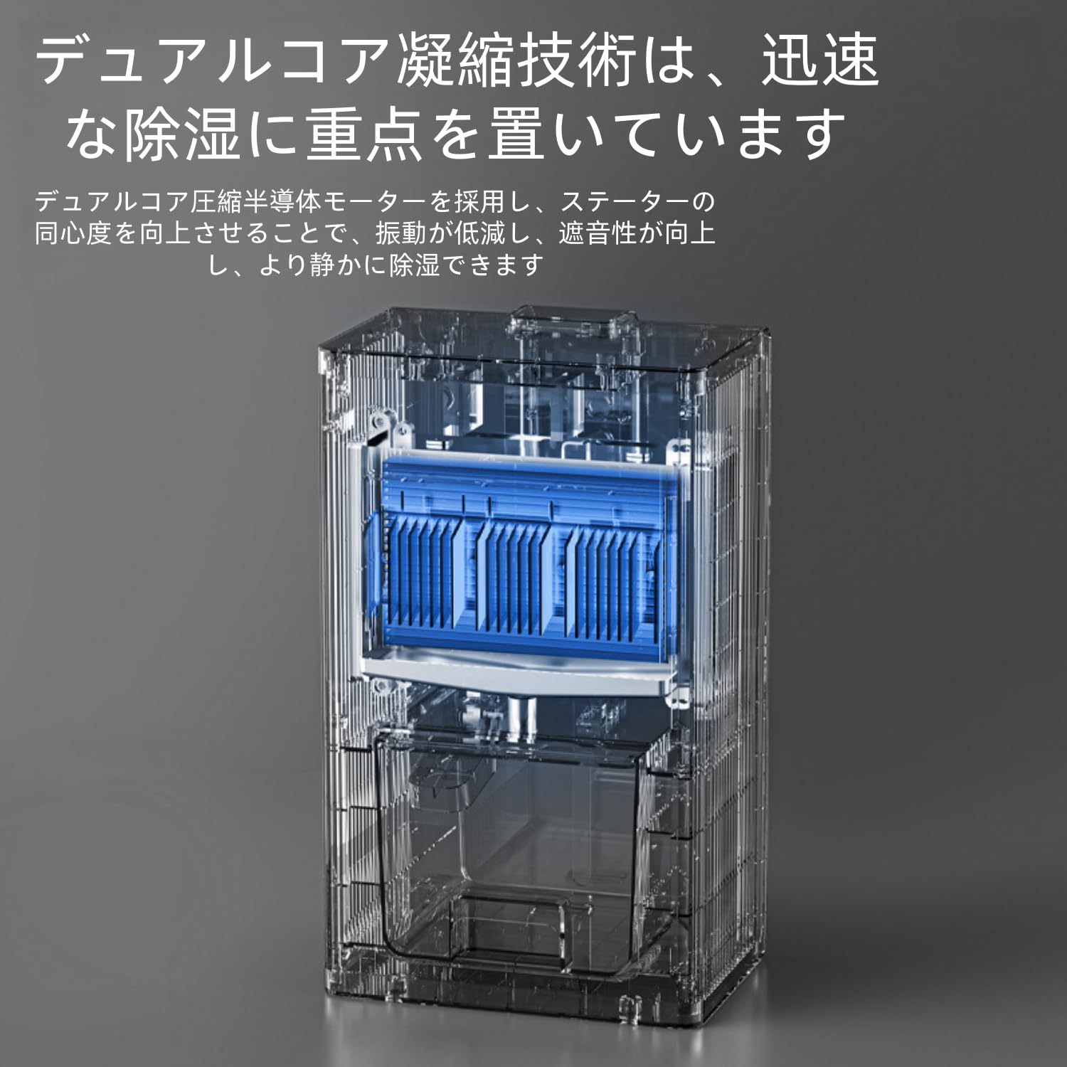 Amazon | Ketomi ハイブリッド除湿機 式衣類乾燥機 3 in1機能 除湿機
