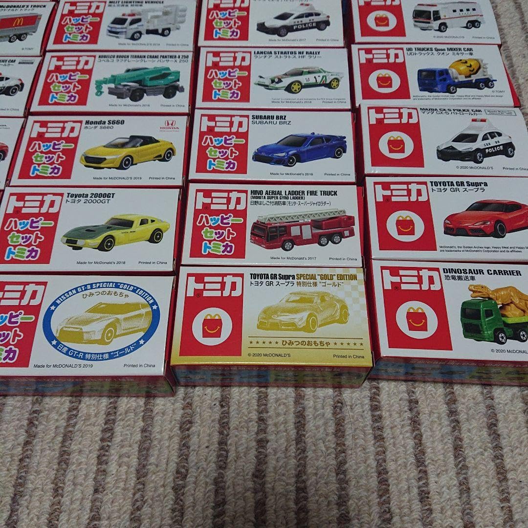 Amazon.co.jp: マクドナルド ハッピーセット トミカ 42台セット ※ 買い
