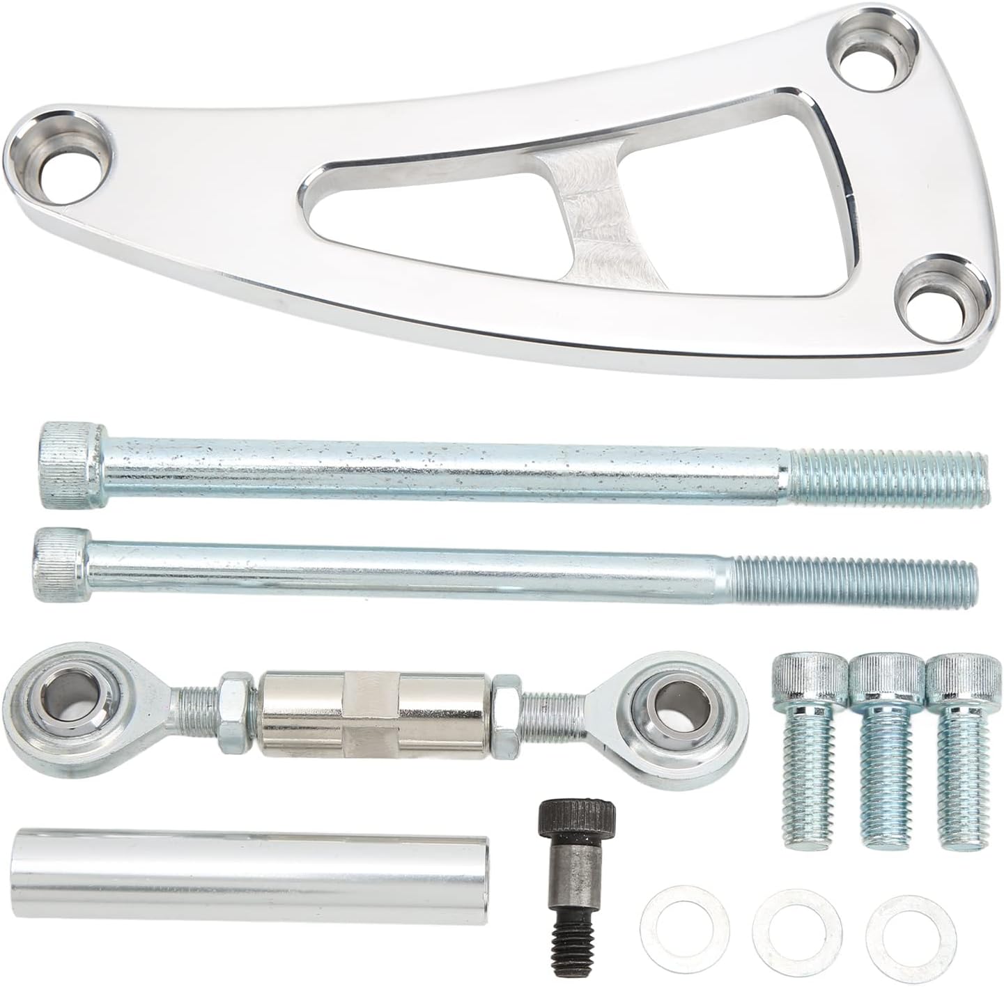 Chevy BBC 454 Alternator Mounting Bracket Kit Aluminum Alloy Easy Installation Long