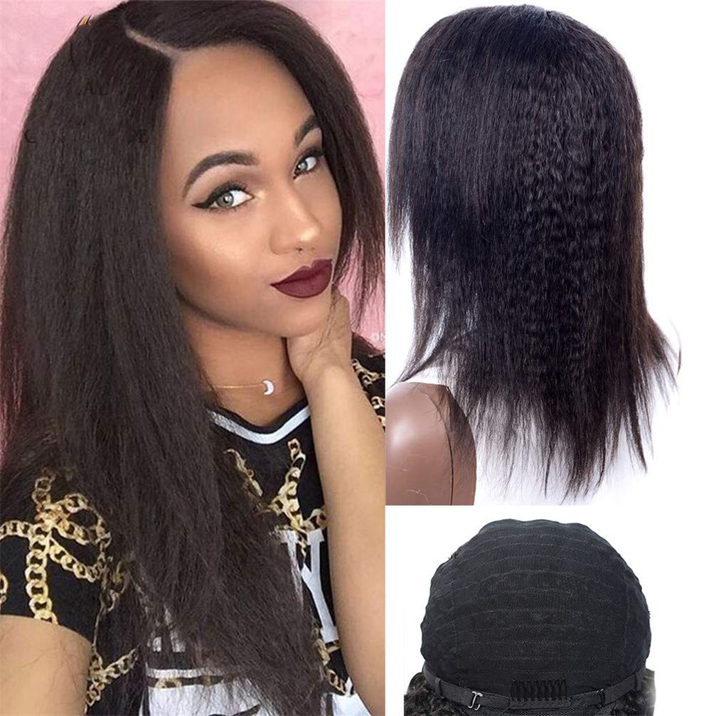 Perruque de cheveux humains raides et 100% Remy brésilienne pour sublimer votre style au naturel