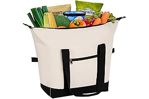 Jumbo Insulated Leak Proof Cooler Tote Bag for Beach Travel