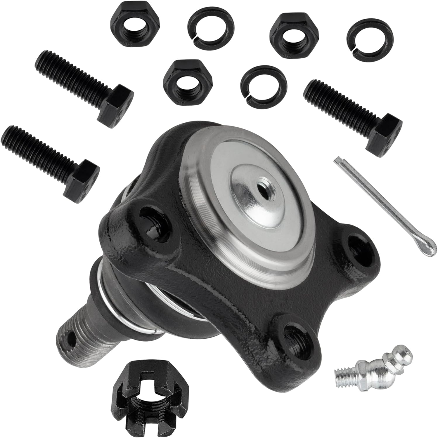 K9753 K9754 K9755 Front Upper & Lower Suspension Ball Joints for Mitsubishi Montero 1992 1993 1994 1995 1996 1997 1998 1999 2000 Montero Sport 1997 1998 1999 2000 2001 2002 2003 2004, Pack of 4