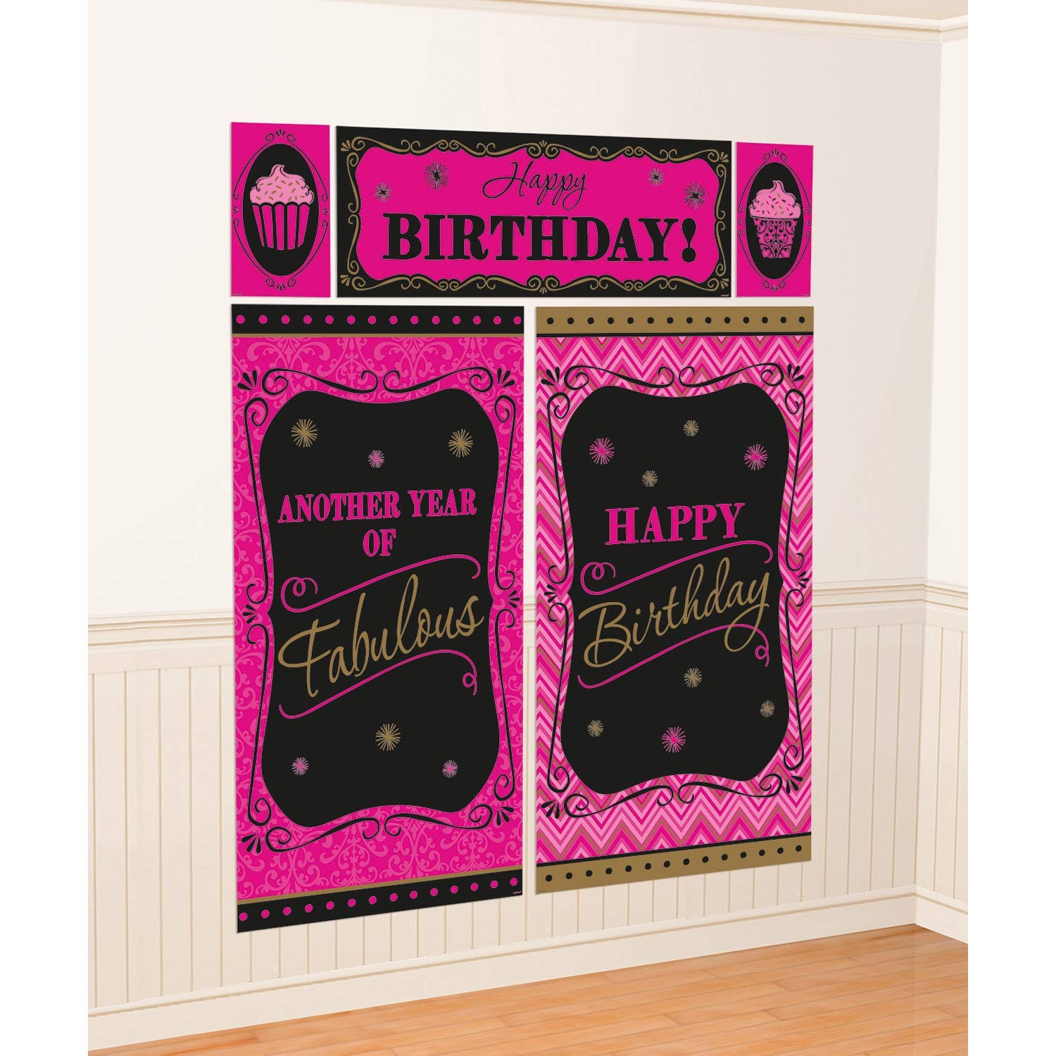 Amscan International 670473 scene Setter favoloso set decorazione
