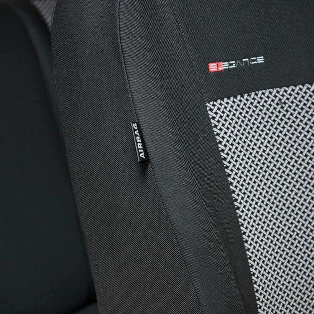 Housses De Siège Sur Mesure Pour Citroën C1 Hayon 2005-2014 – Tissu Jacquard, Compatibles Airbags | Avant Et Arrière