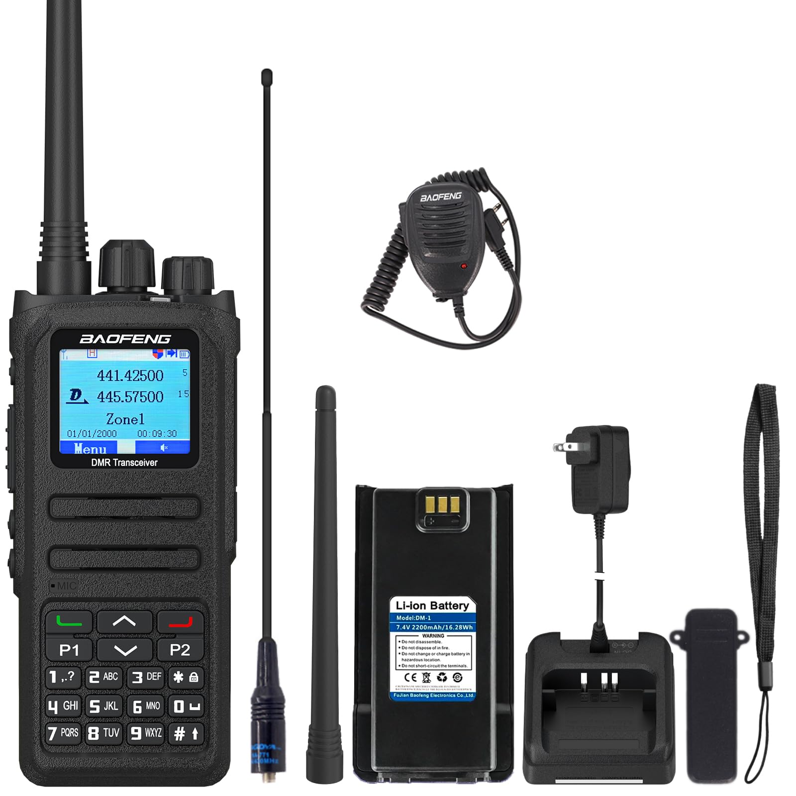 BAOFENG DM-1701A Original state, not pre-programmed with GD77
