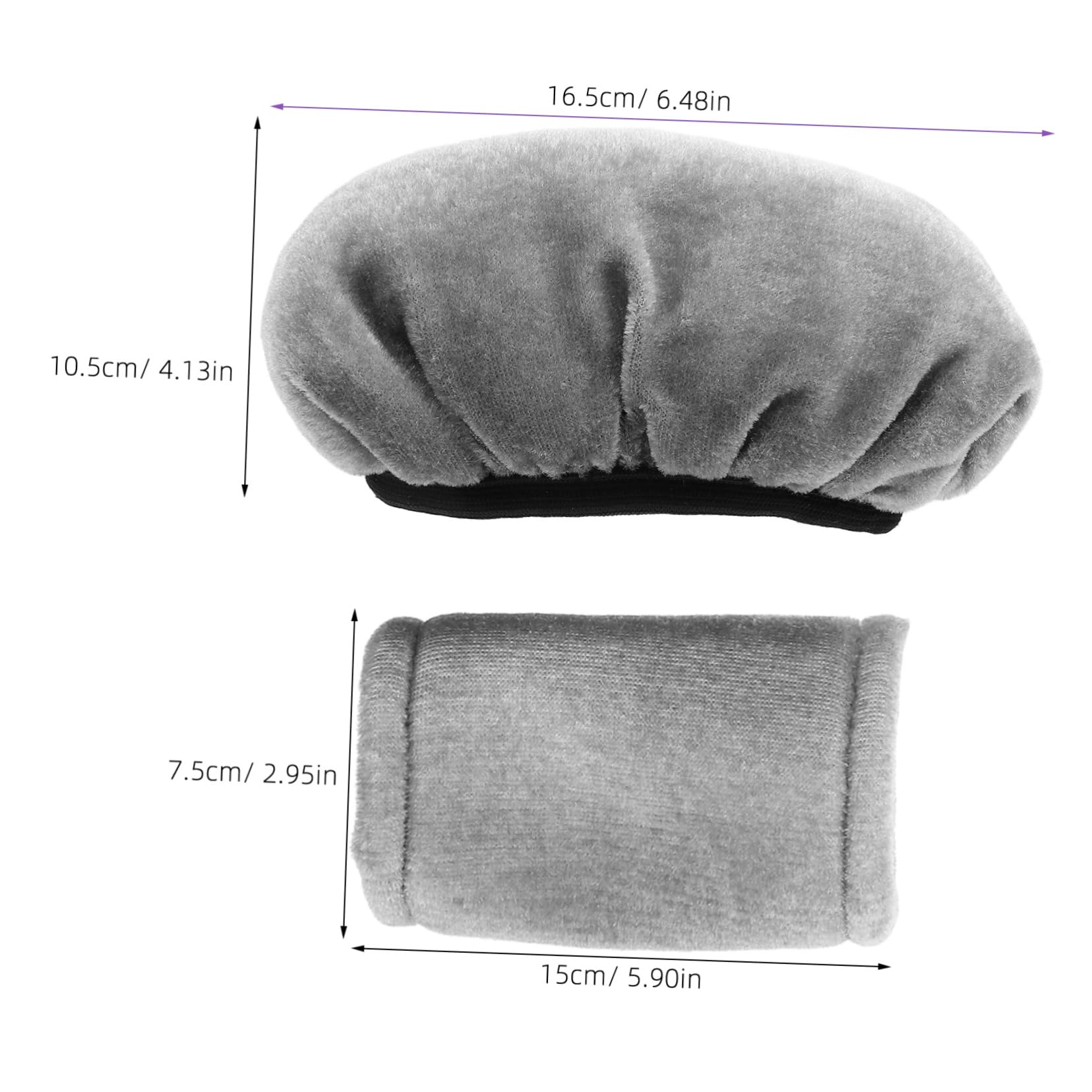 SEWOART 1 Set Underarm Pressure Relief Sleeve Underarm Crutches Padding Cover Crutch Cushion Hand Grips Crutches Adults Armpit Pads for Crutches Crutch Underarm Cushion Handle Grey Sponge