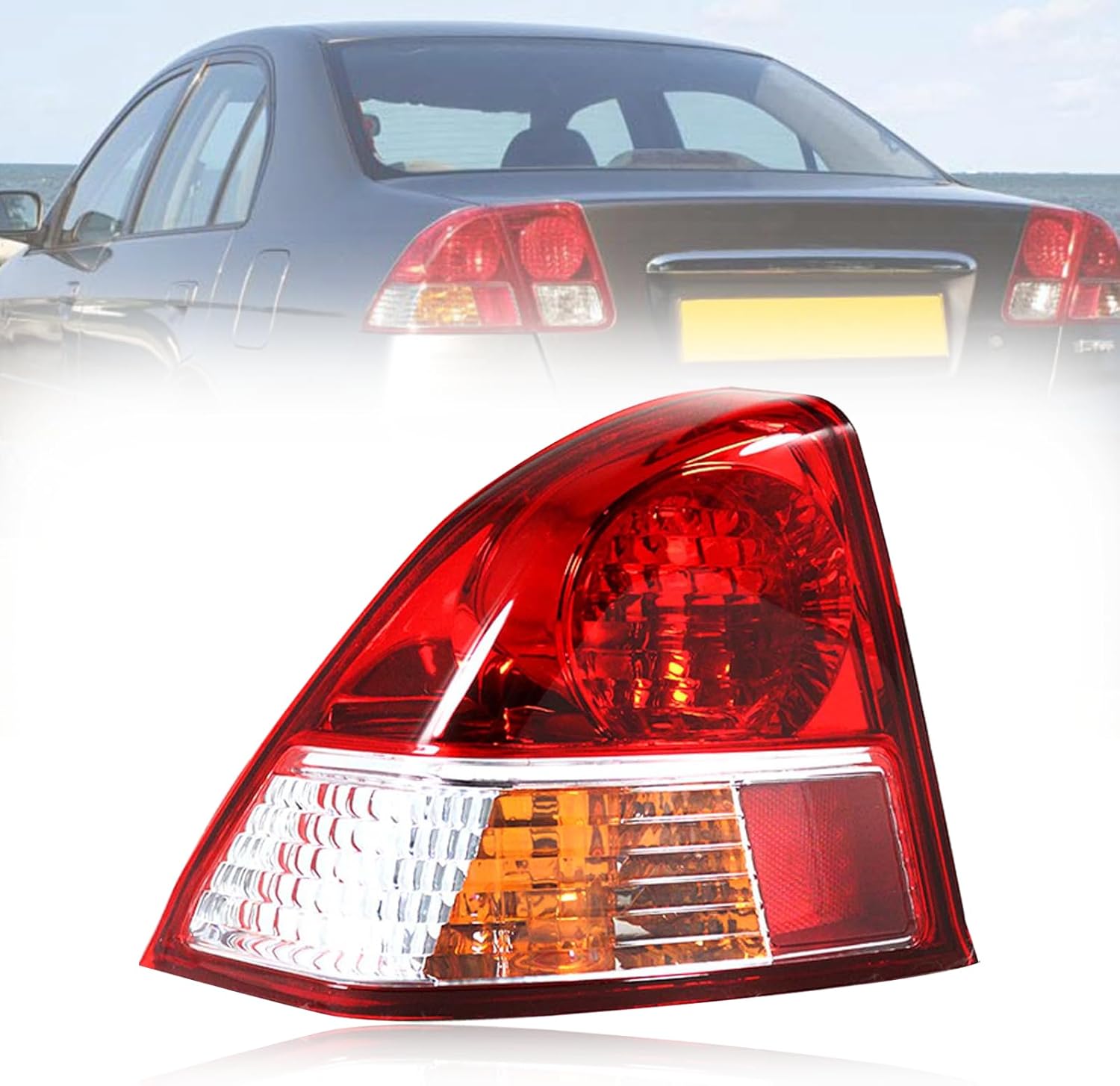 Rear Tail Light for Honda Civic ES1 ES5 ES7 ES8 2003 2004 2005 no Bulb Driver Left Outside