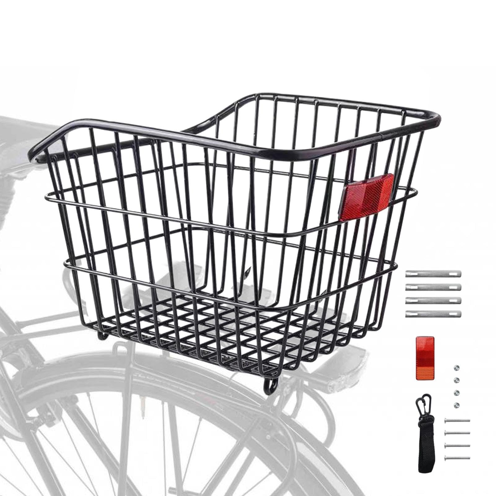 Panier arrière pour vélo de ville idéal pour sac à dos - 8
