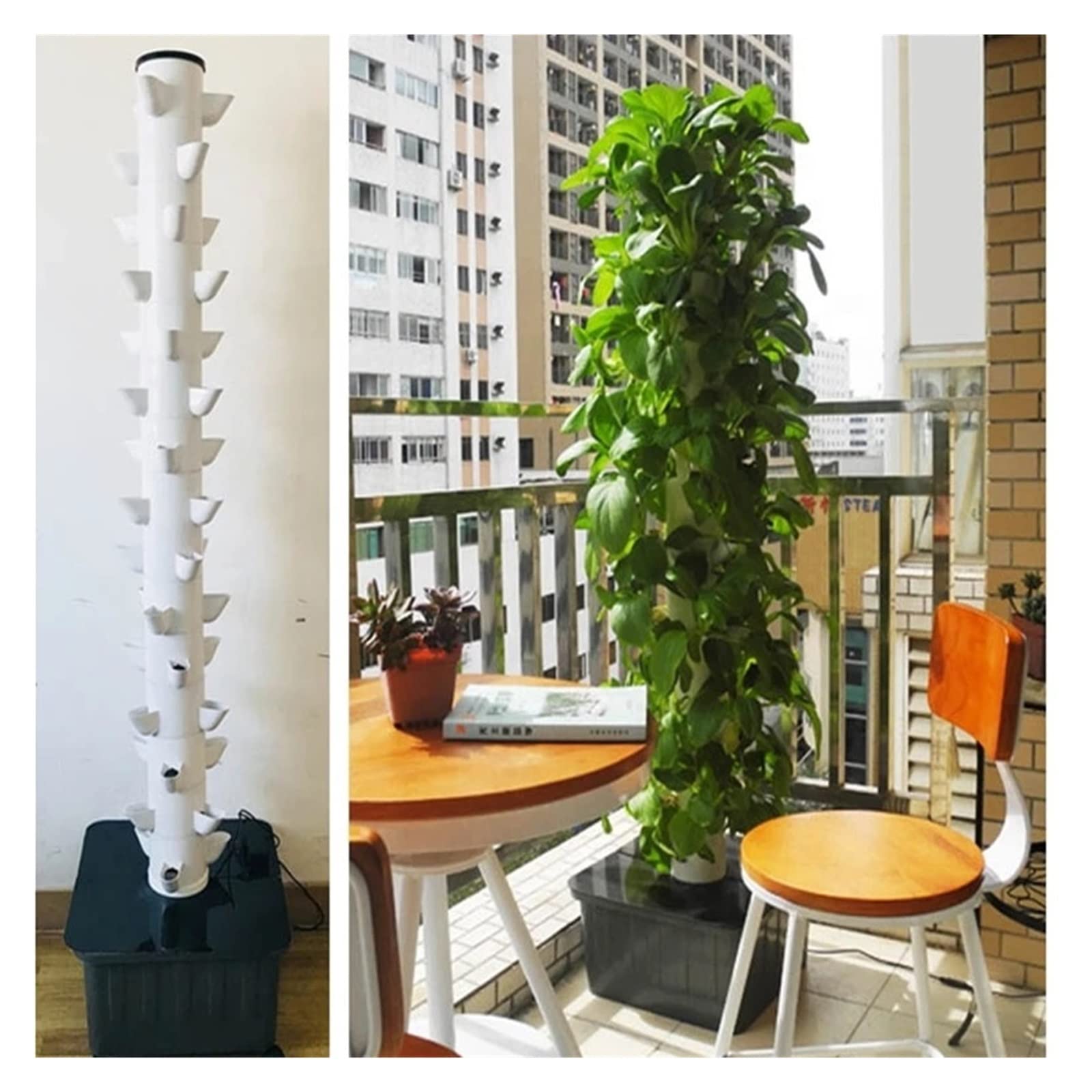 Sistema de cultivo hidropónico Marco de macetero inteligente con luces LED de espectro completo Temporizador automático Herramientas de jardín inteligentes Kits y sistemas de cultivo hidropónicos pa