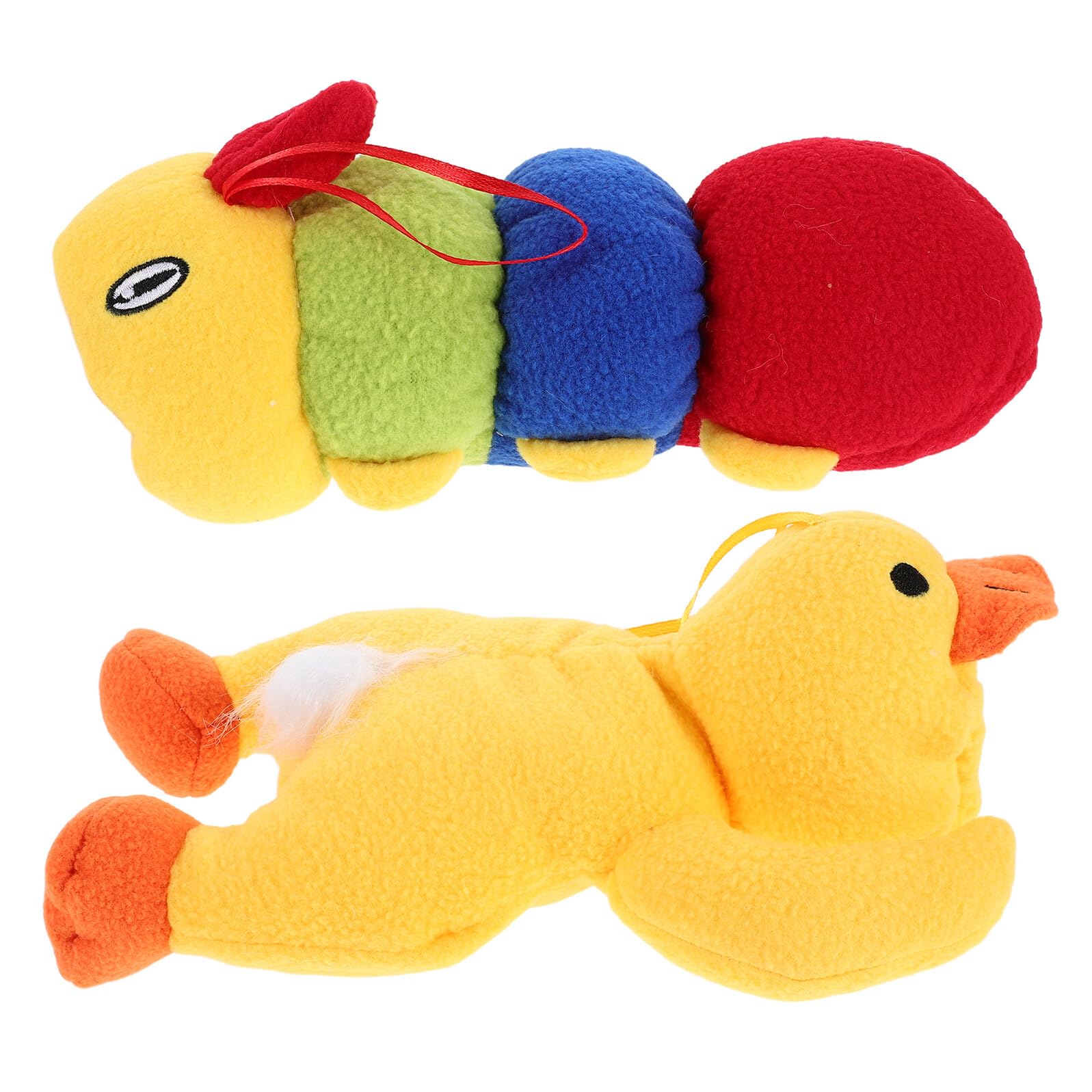 MUELODSIC 2pcs Bottle Cover Toy Insulated Feeder Cover for Warm Feeding Bottle Duck Stuffed Animal Carrier