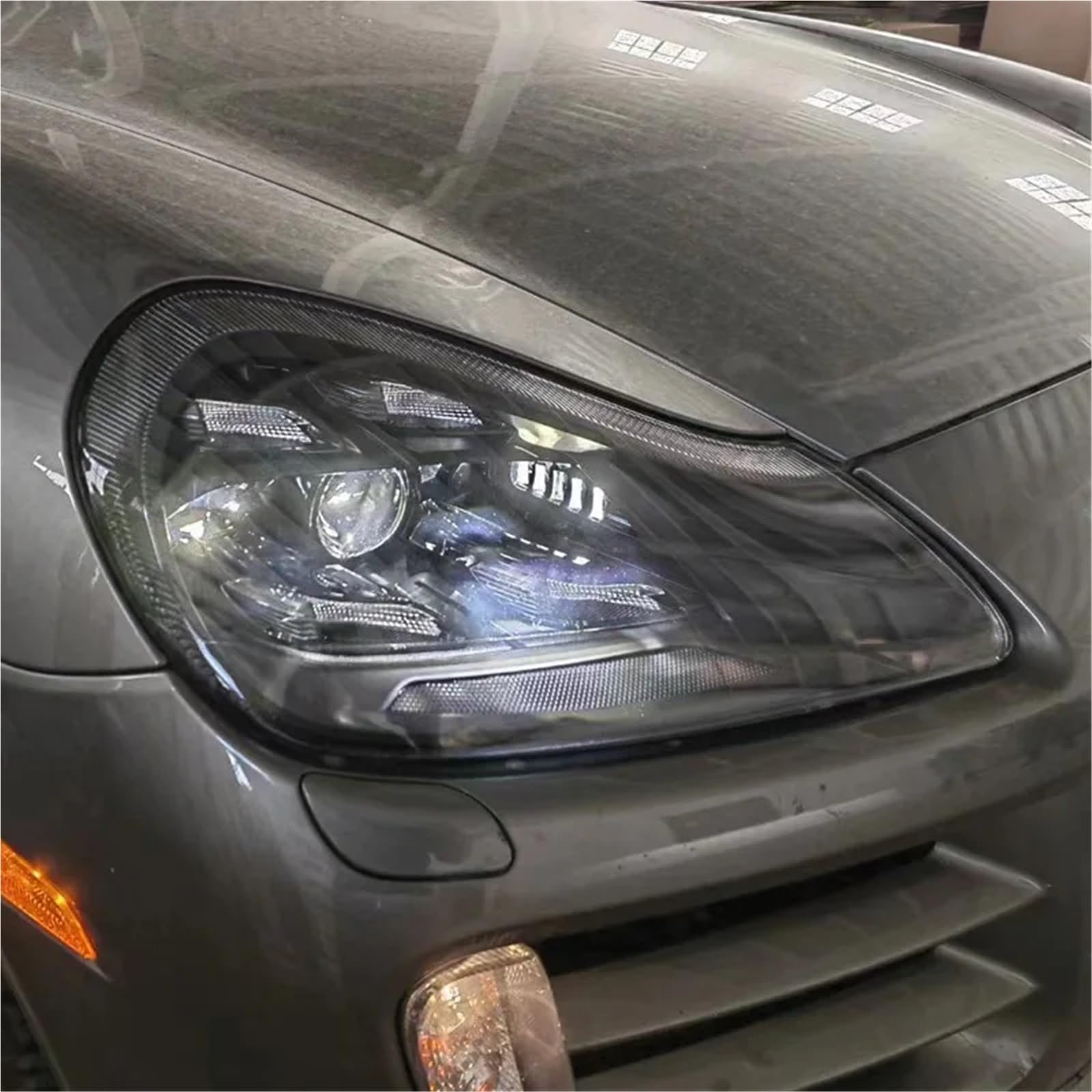 Head Lamp Para reflektorów samochodowych LED pasuje do Porsche Cayenne 957 2007-2010 Przednie światła reflektorów DRL