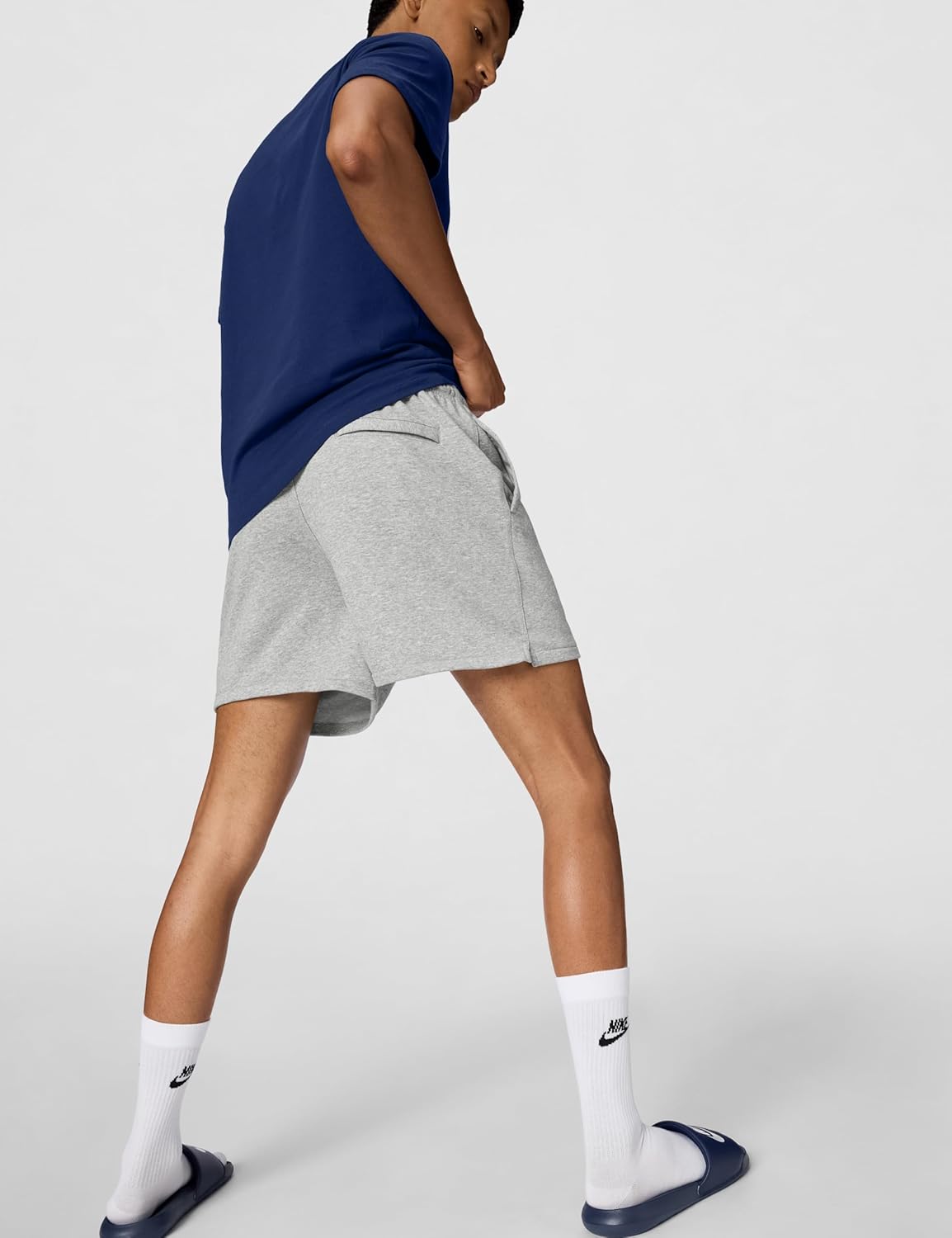 Nike Mens Club French Terry Flow Shorts - Image 7