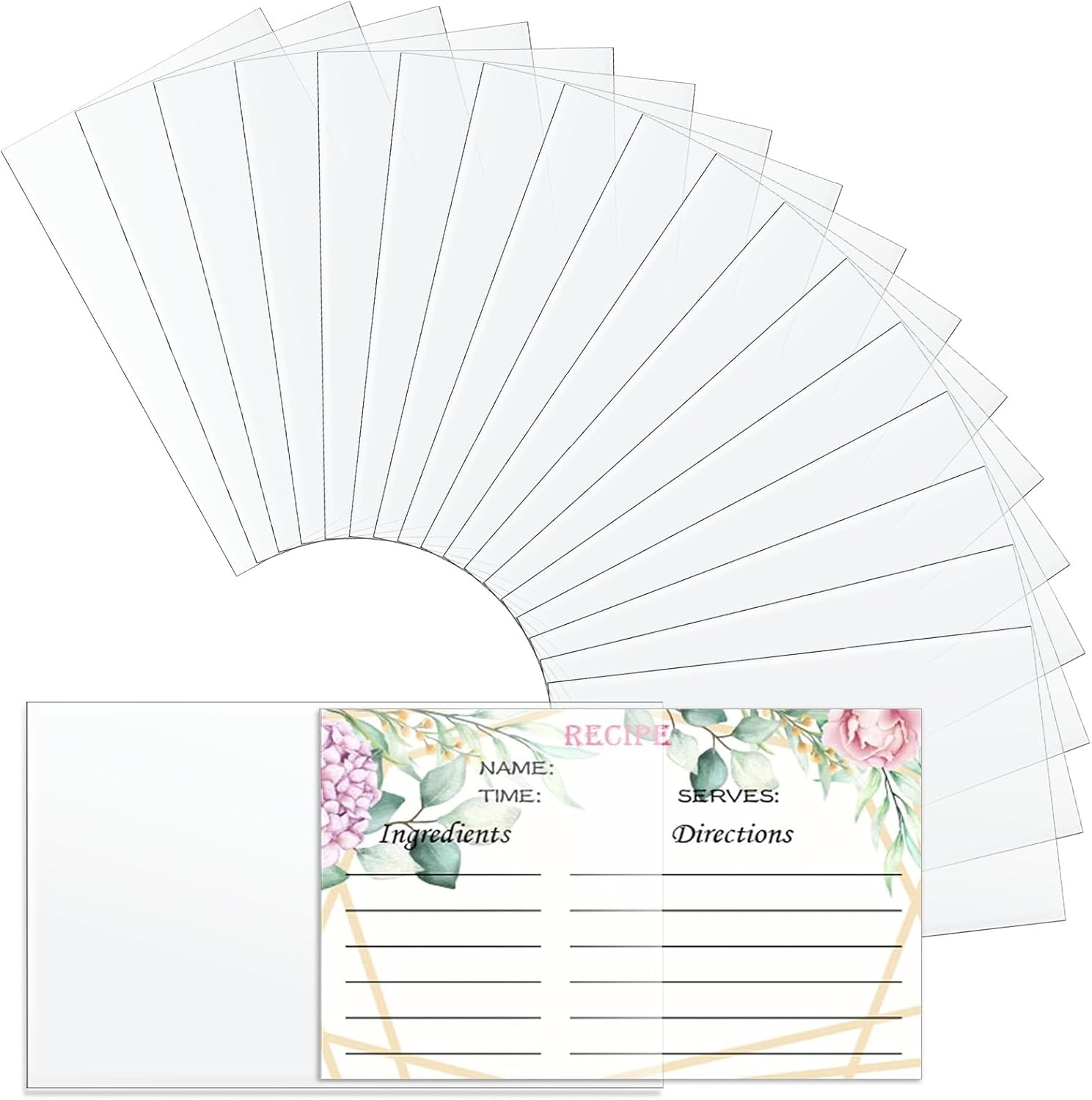 card sleeves for board games Medium 3-Ring Clear Pocket Album Refill: 4x6 main image 1