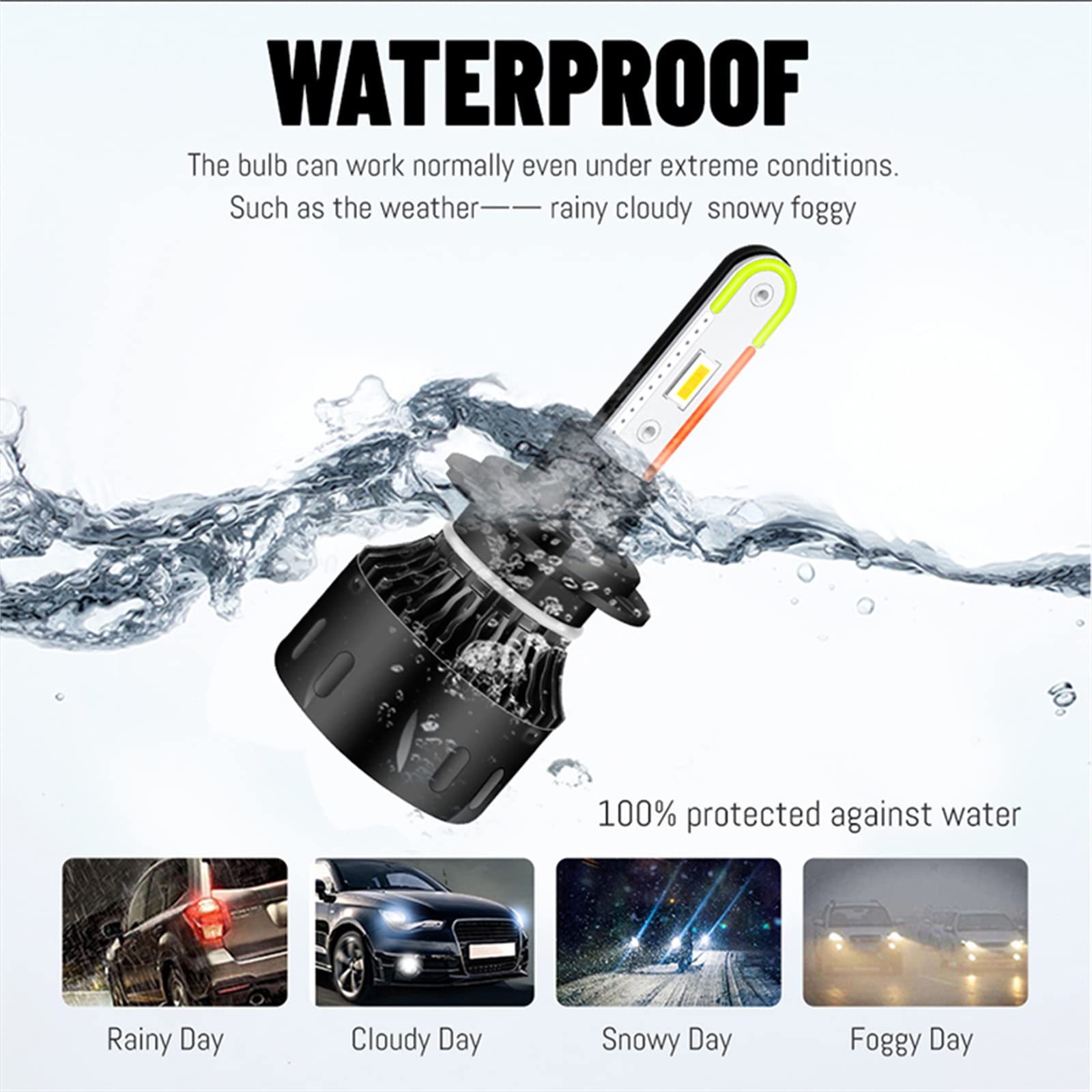 カラマ RGB LED ヘッドライト カラマ RGB LED ヘッドライト カラマ RGB