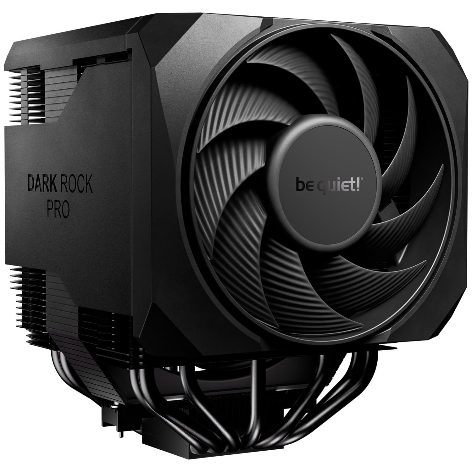 be quiet! Dark Rock Pro 6 chłodzenie powietrzne, wysoka wydajność chłodzenia CPU, tryb cichy pół-pasywny, 7 wysokowydajne heatpipes, 2 prawie bezgłośne wentylatory Silent Wings PWM, łatwa instalacja