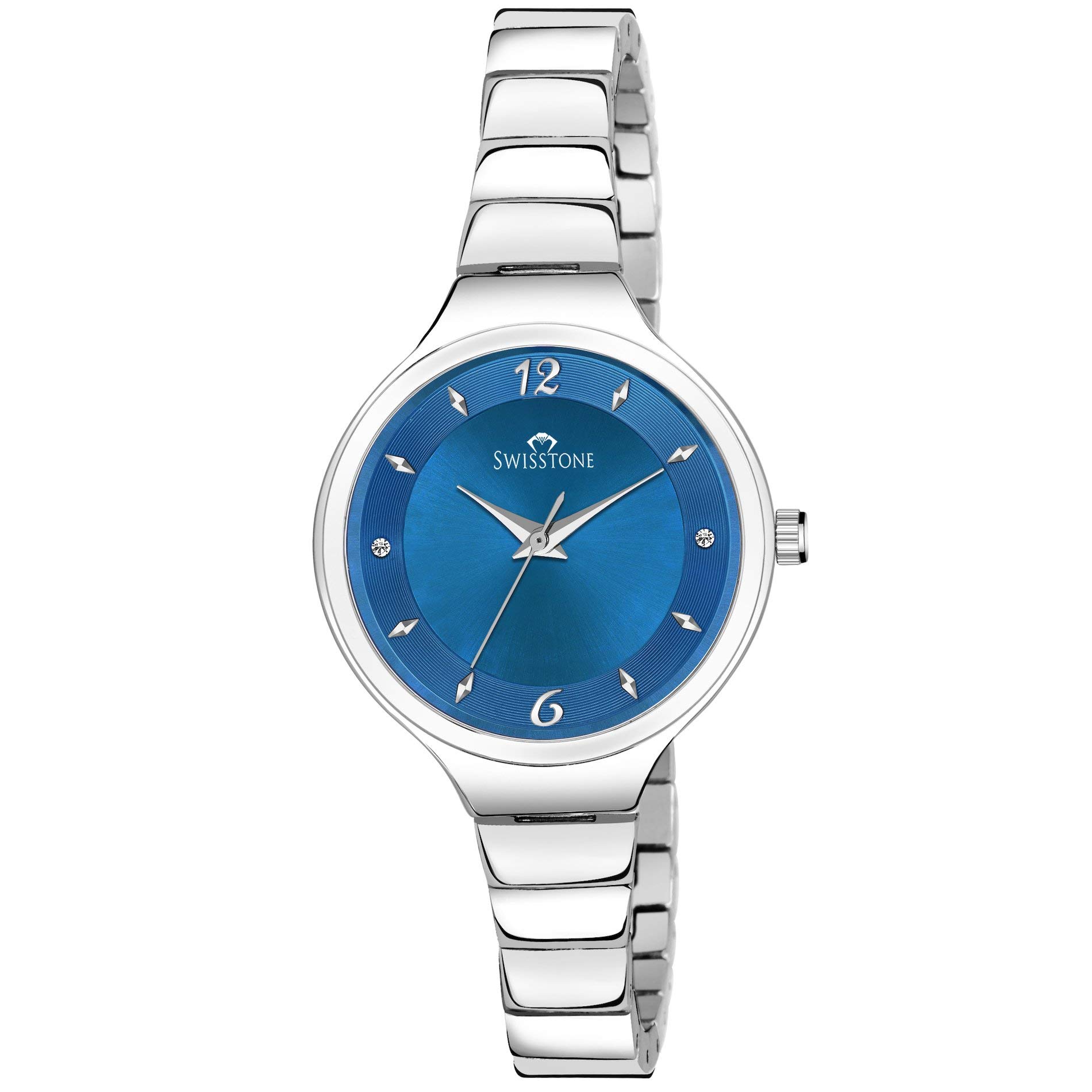 SWISSTONE Analogue Womens Watch(Purple Dial Silver Colored Strap) (B08VD9QF9W) Amazon Price History, Amazon Price Tracker