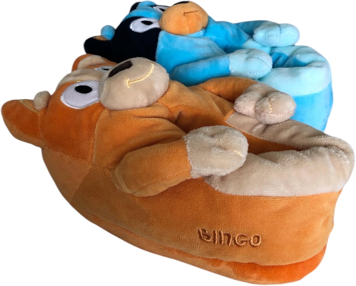 Ground Up Bluey & Bingo Toddler Plush Slipper Size 13/1
