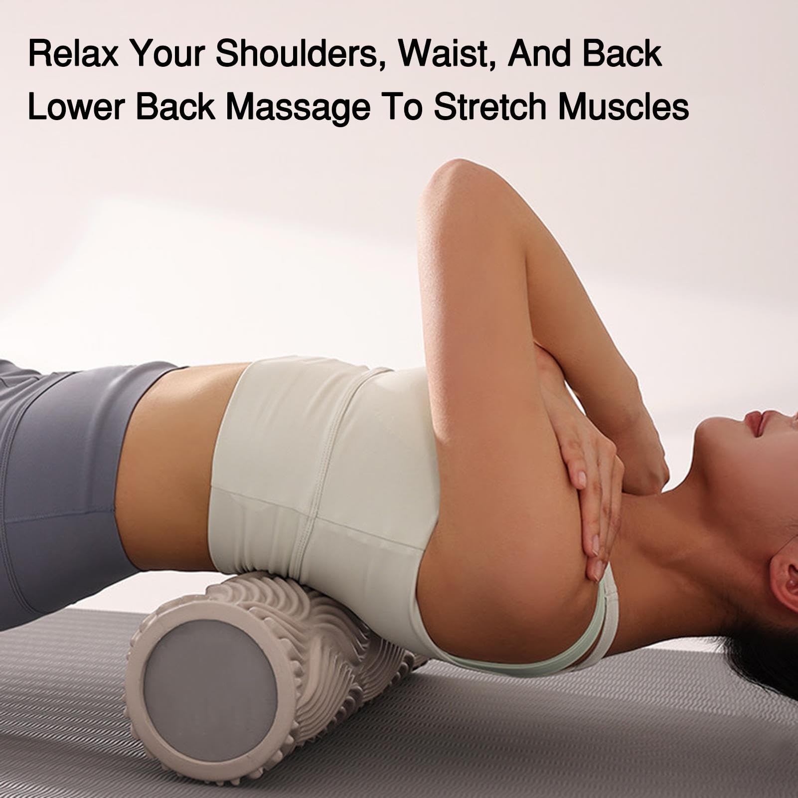 Rouleau en mousse solide, rouleau portable, massage complet du corps