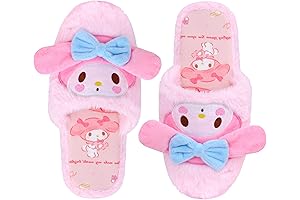 Anime My Melody Furry Slide Slippers