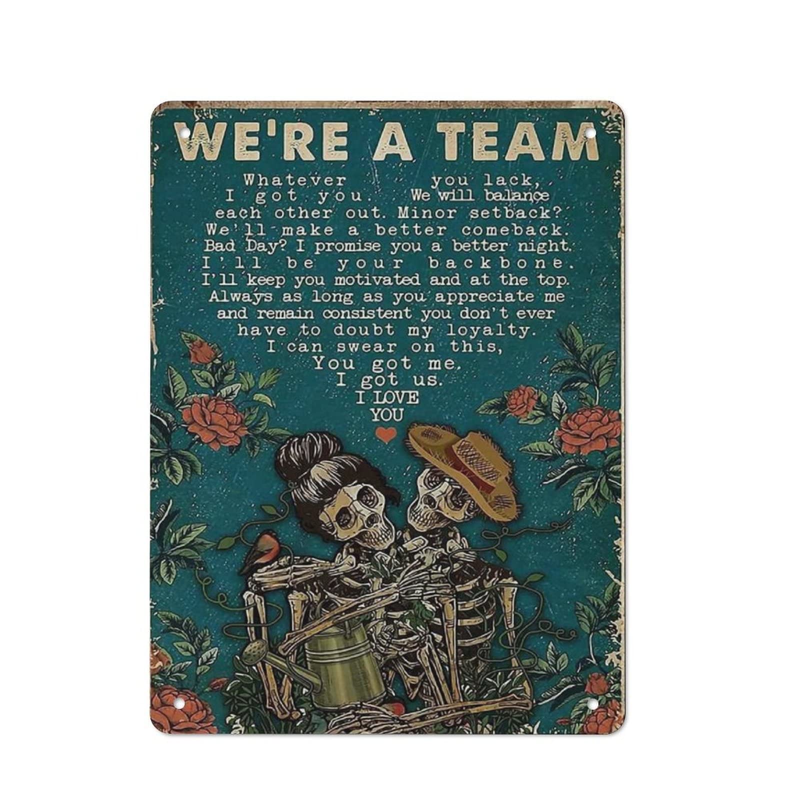 Targa In Metallo 20x30 Cm Con Scritta Motivazionale Inglese 'In This Office We Are Friends...', Poster Retrò Per Ufficio, Casa, Bar, Idea Regalo - 3