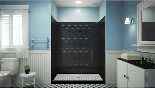 Miniatura 17 de DreamLine QWALL-VS - Paredes traseras para ducha y bañera, galleta