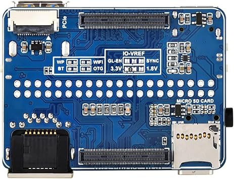 Nano Base Board (B) for Raspberry Pi CM5 | Compact Compute Module 5 Base Board | Same Size as CM5 | Multi-Interface Design | Ideal for Evaluation & Integration