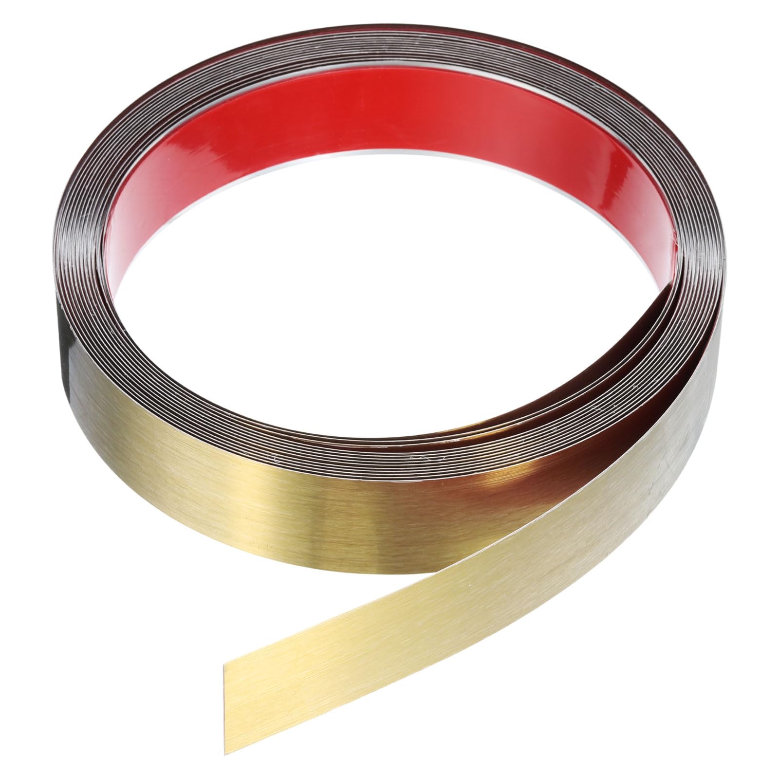 Fascia Parete Autoadesiva In Acciaio Inox Spazzolato | 5 M X 40 Mm | Finitura Elegante | Per Mobili, Porte E Specchi | Installazione Senza Attrezzi