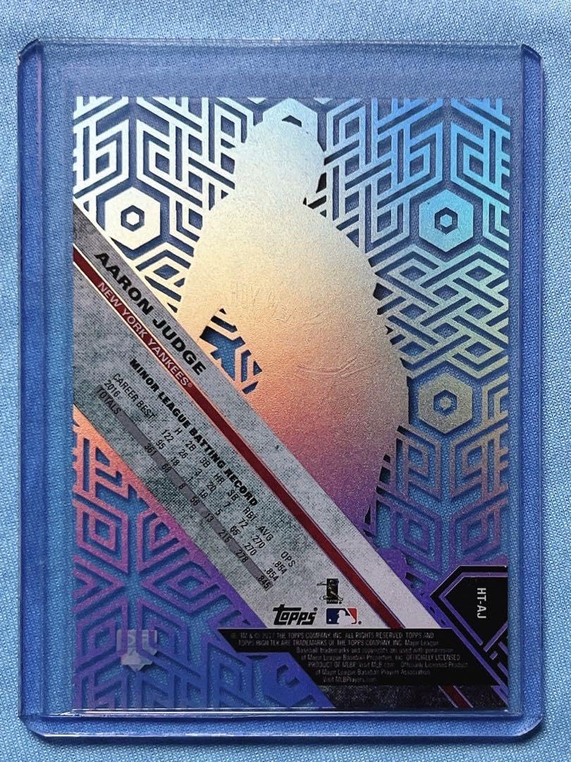 Amazon.co.jp: 2017 Topps ハイテック アーロンジャッジ ルーキー 