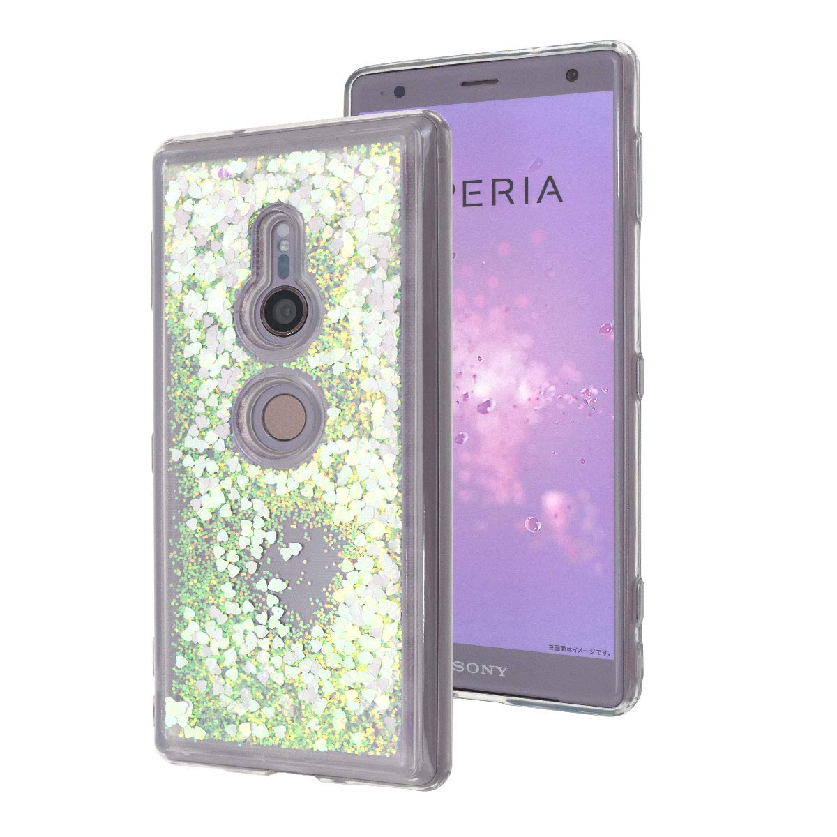 Amazon.co.jp: PLATA Xperia XZ2 SO-03K / SOV37 / 702SO Case, Back