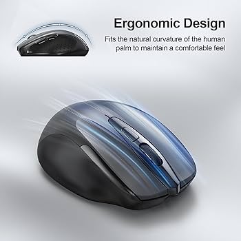 ノートPC MOUSE LB-F553X-EX5 i5-6200U/SSD480GB Amazon.com: TECKNET Wireless Mouse, 2.4G Ergonomic Optical