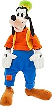 Disney Store Official Goofy Medium Soft Toy for Kids, 50cm/19”, Cuddly Character with Embroidered Patch on Trousers, Includes Top Hat - Suitable for Ages 0+