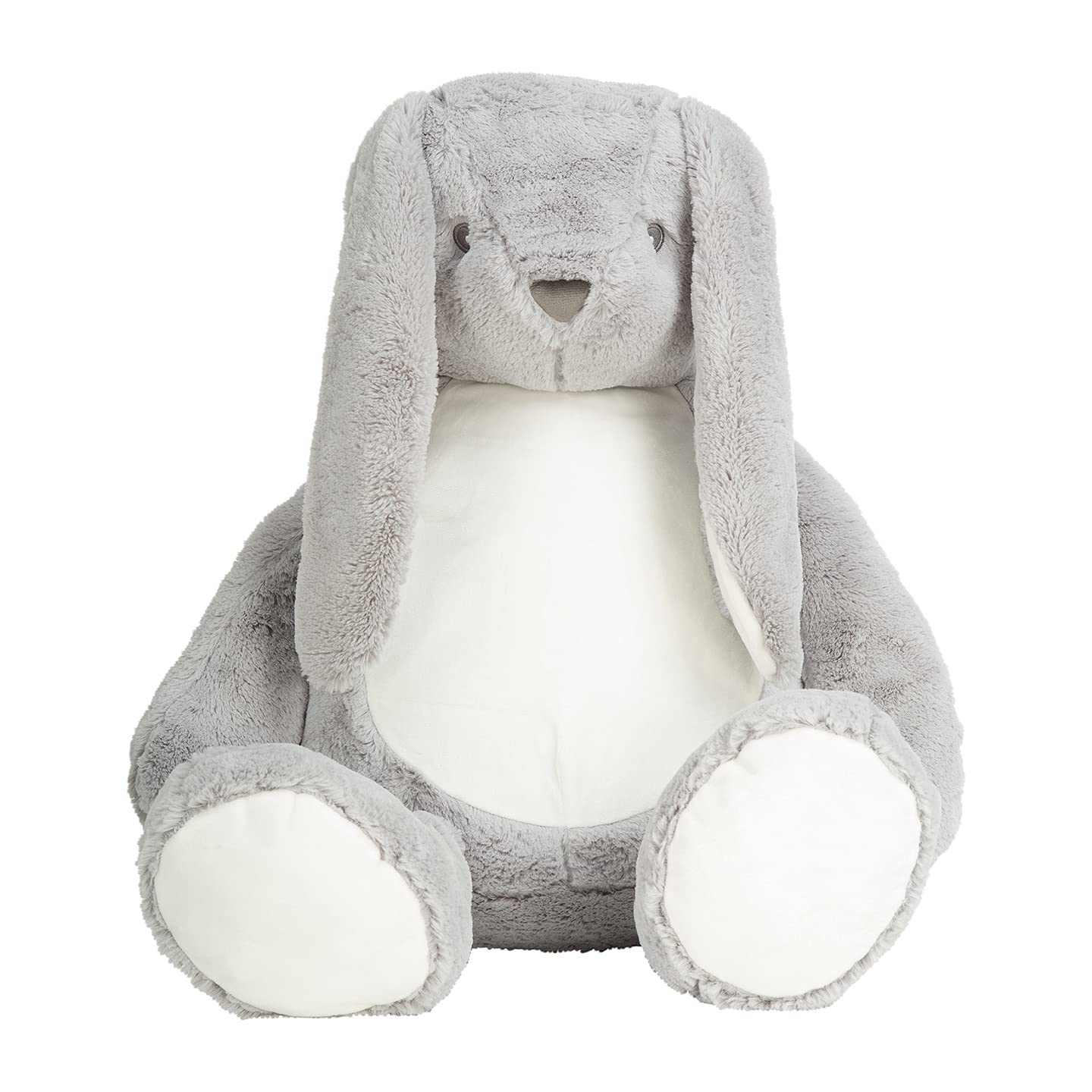 Mumbles - Giant zippie bunny - Grey - XL