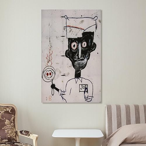 Vista 23 de Lienzo impreso para pared, póster inspirador de dinosaurio, la vida no me asusta, graffiti, pintura en lienzo, impresiones en lienzo