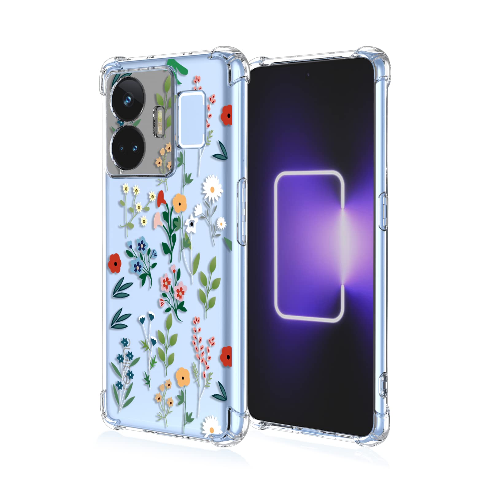 EasyShow Handyhülle Für Realme GT3/GT Neo 5 – Ultra Dünn, Stoßfest, TPU-Silikon, Mit Anti-Rutsch-Oberfläche