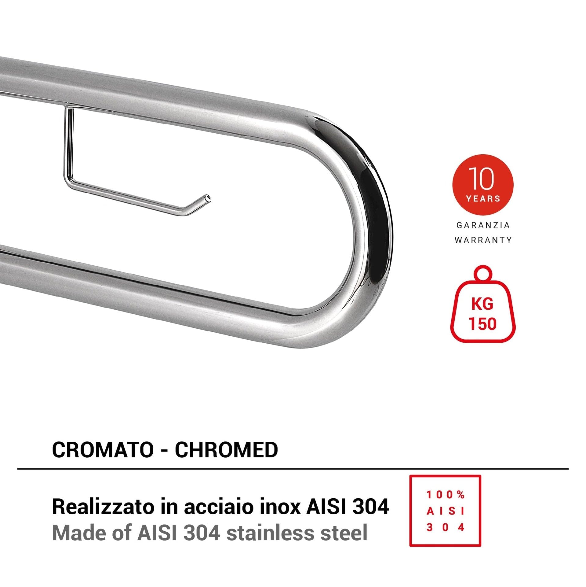 GEDY 56571300000 Snug Asideros Cromo