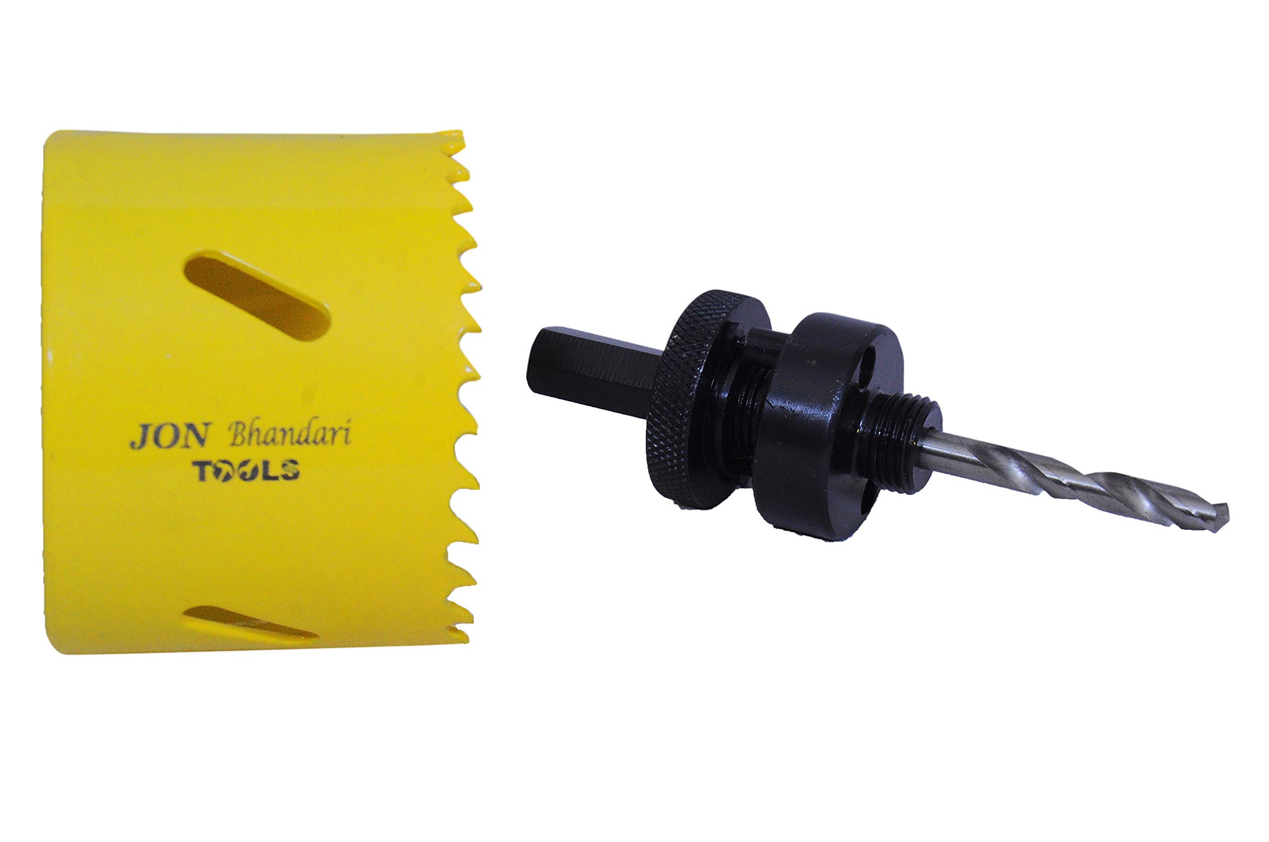 Jon Bhandari Tools Bi- Metal Hole Saw 57mm for cutting holes on iron, steel and other metals (B09B3GH7JJ) Amazon Price History, Amazon Price Tracker