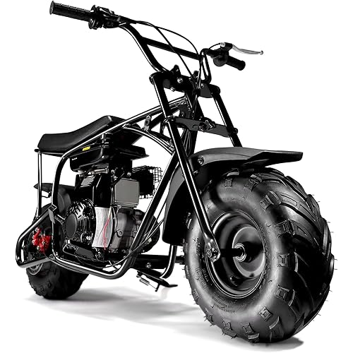 Oryxearth 105CC 4-Stroke Mini Bike for Adult, Gas Powered with Automatic Transmission and Pull Start, Best Gift for Kids