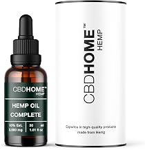 Hemp Seed Oil Max 10% - 30 ml - Organic Coconut Base and Hemp Seeds - Cold Pressed - No Additives or Solvents - 100% Plant - EU Certified Organic - CBD HOME