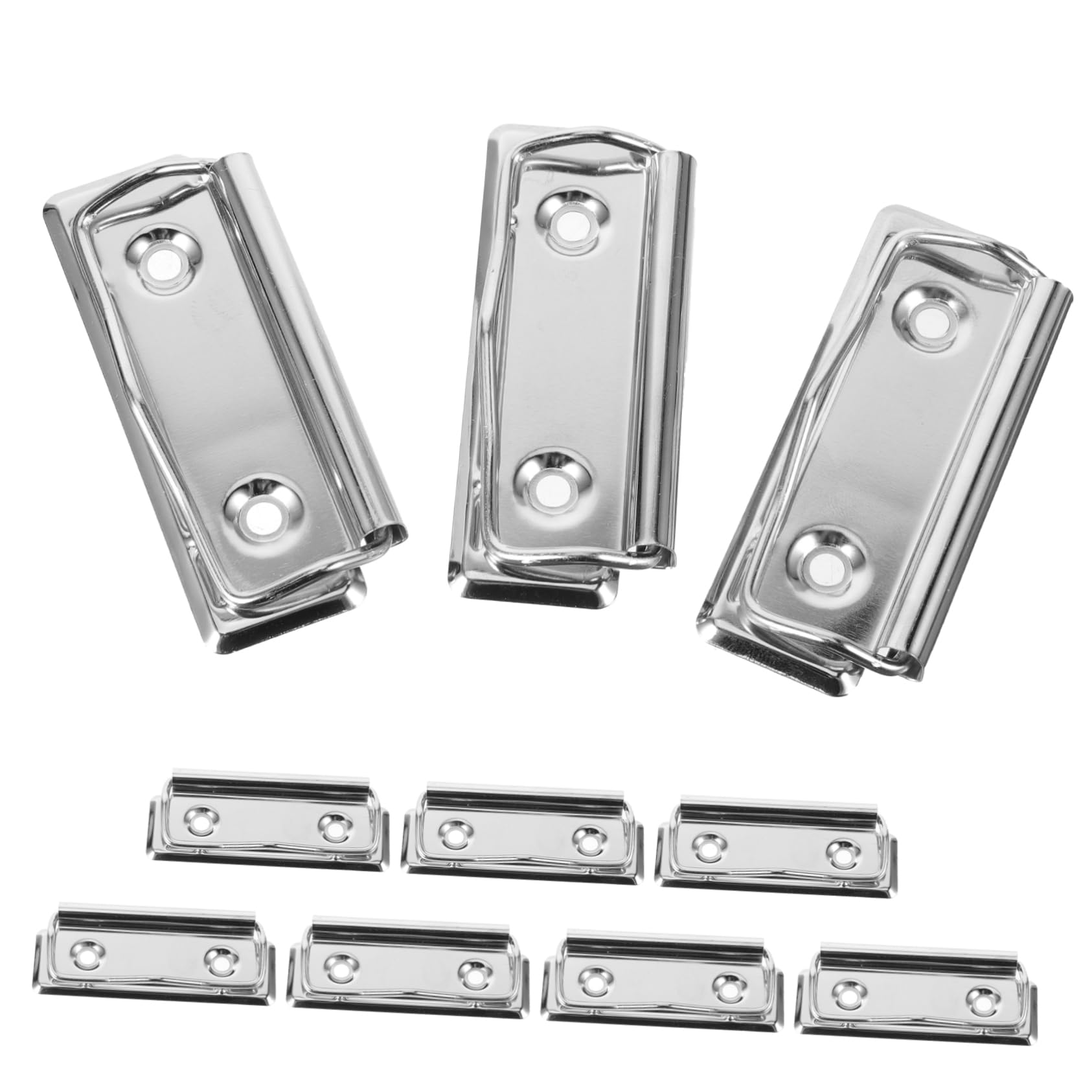 DOITOOL Clips De Metal Para Escritura Abrazaderas De Oficina Para Portapapeles Y Menús Fijación Y Práctica Para Proyectos Y 10 Piezas X 5