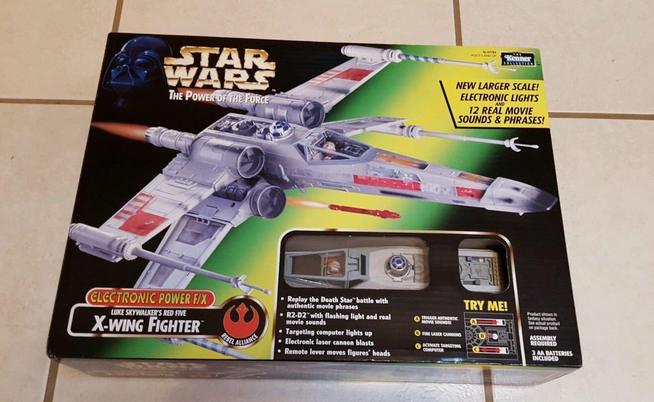 POTF Electronic Power F/X Luke's Red Five X-Wing