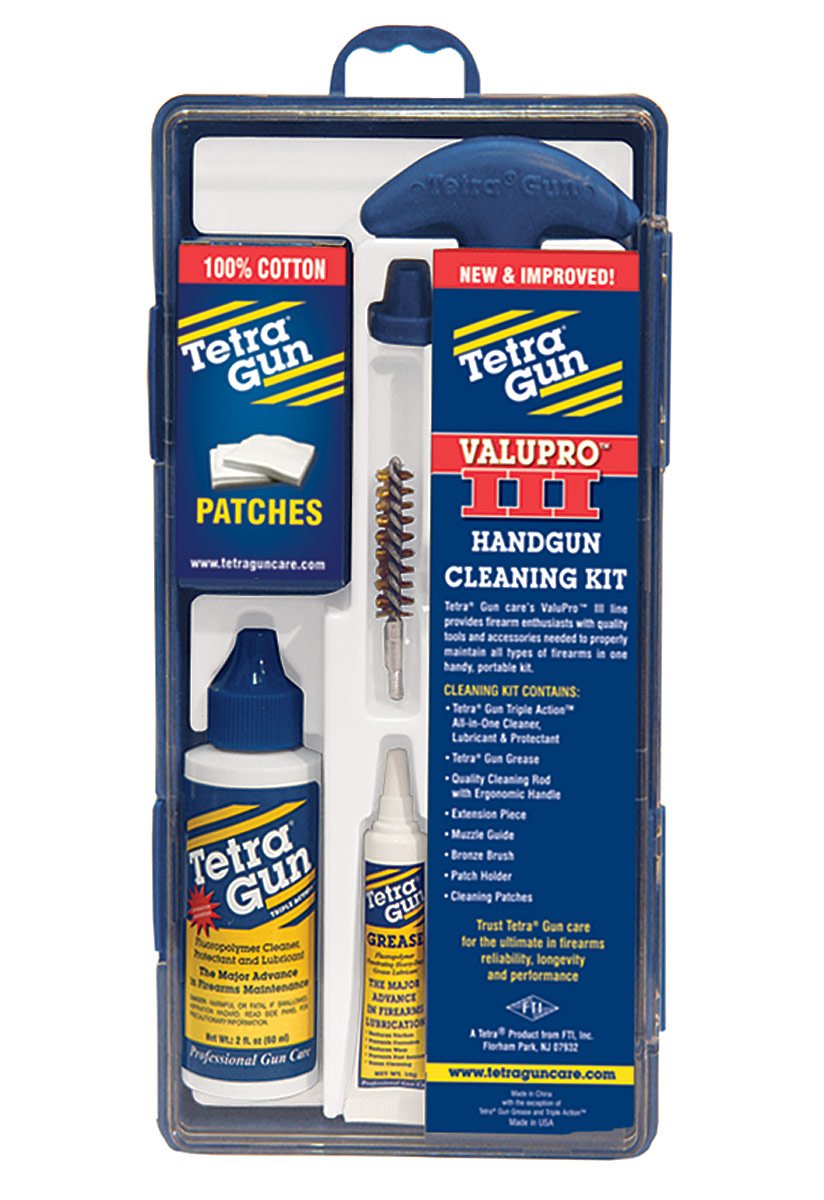 Tetra ValuPro III Handgun Cleaning Kit, 10mm