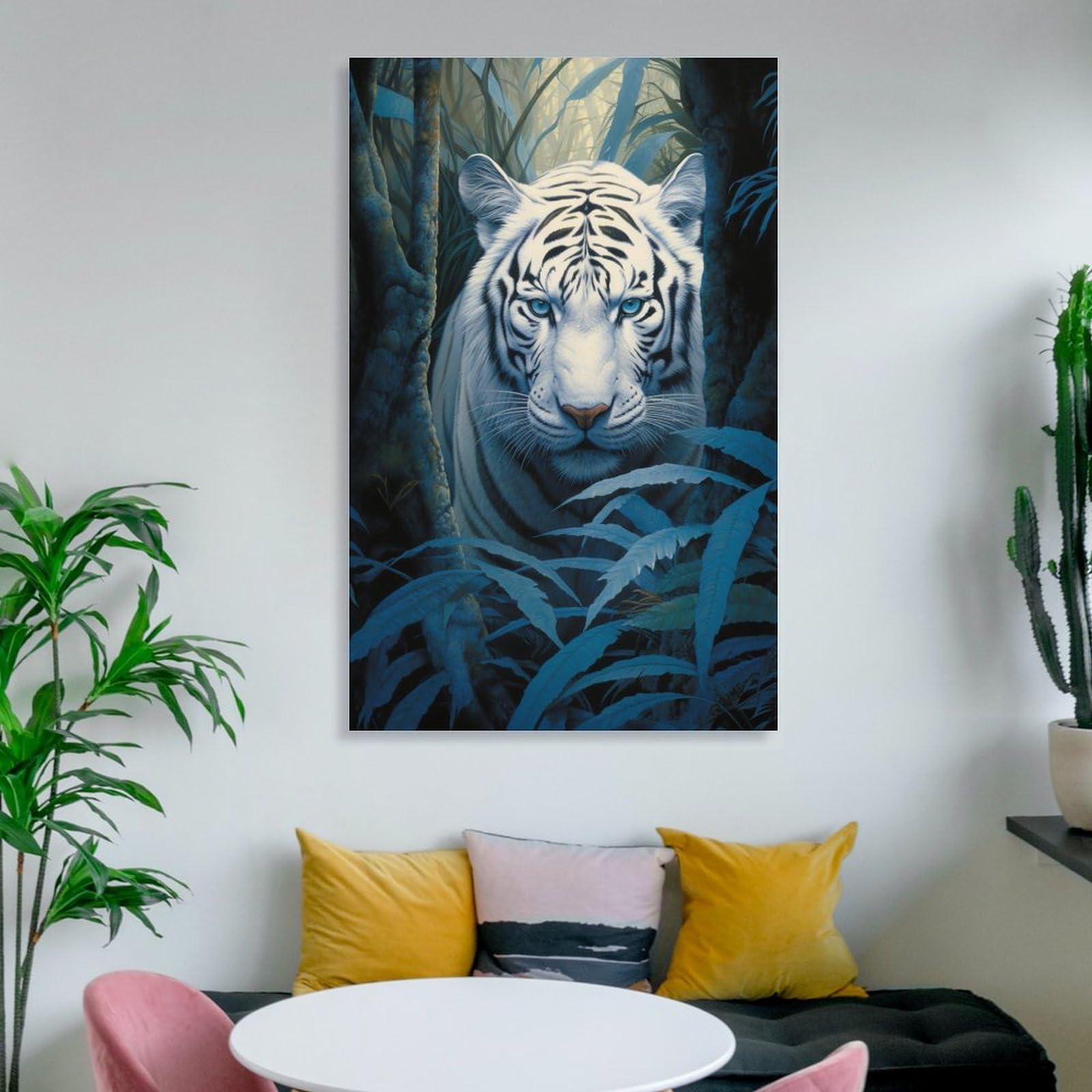 Feeby Afbeeldingen Wolf Woud in mist, XXL, 120 x 80 cm, 1-delig, woonkamer, slaapkamer, wandafbeeldingen, canvasfoto's, moderne afbeelding op canvas, kunstdruk, wanddecoratie, design, wilde dieren Feeby Afbeeldingen Wolf Woud in mist, XXL, 120 x 80 cm, 1-delig, woonkamer, slaapkamer, wandafbeeldingen, canvasfoto's, moderne afbeelding op canvas, kunstdruk, wanddecoratie, design, wilde dieren