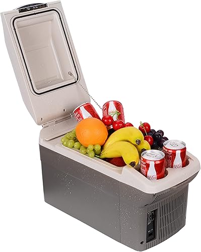 PUNEDA Enfriadorcalentador de refrigerador de automóvil de 12 V 8 cuartos 9 litros congelador portátil de 41 149 F 12 V110 V-220 V enfriador