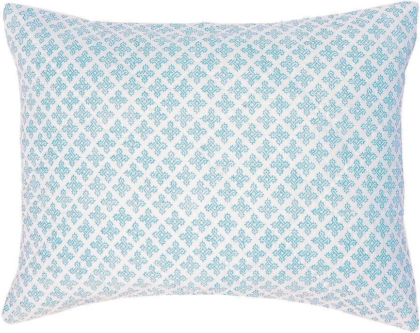 carol & frank 20" x 26" Talley Santorini Cotton Standard Sham - Machine Washable Standard Sham Santorini