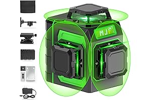 MJF 12 Green Crossline Pocket Laser Level