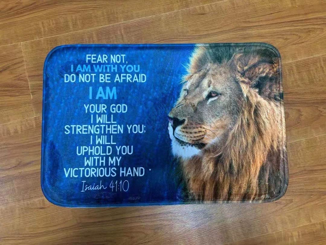 Buy EasyPray Isaiah 4110 Large Prayer Mat 60x90cm Fear Not for I Am