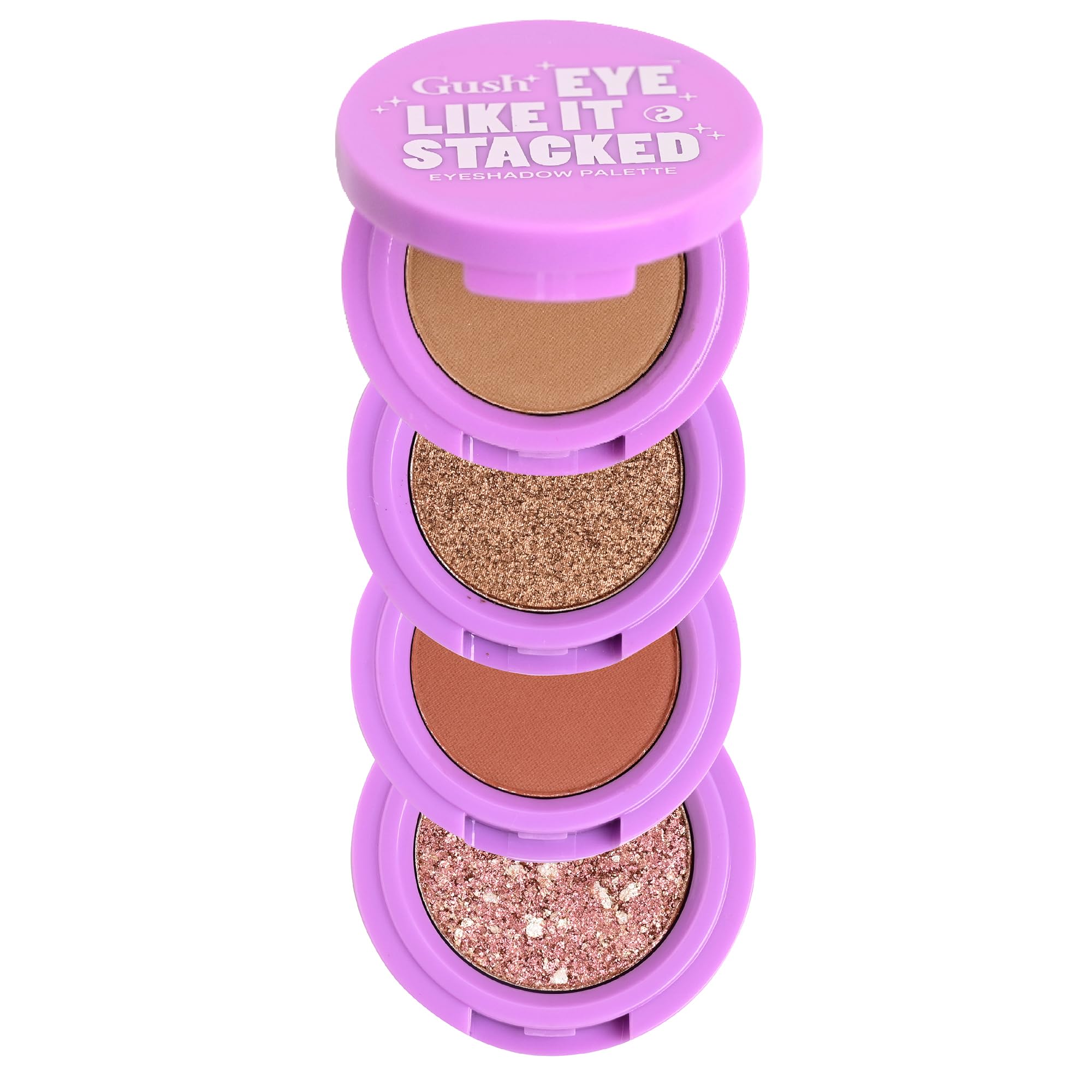 Gush 4 in 1 Eye Shadow | Pocket-sized Palette | Blendable, Long lasting, Beginner Friendly and Compact | Matte and Shimmer Finish | Contains Shea Butter and Moringa oil (3.6 g) (Summer Sundowner)-image-22