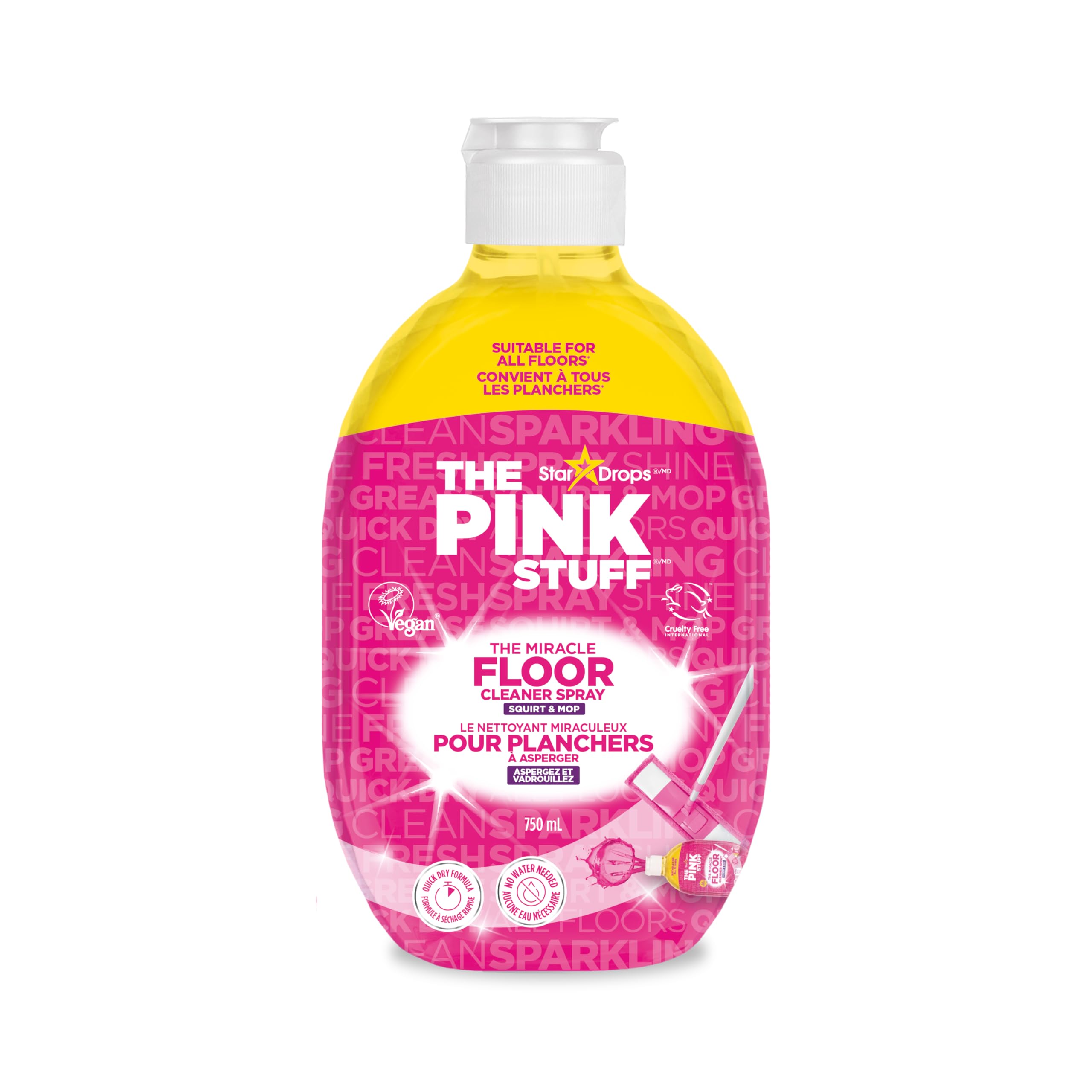The Pink Stuff Direct to Floor Cleaner 750ml