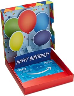 Amazon.com Gift Card in a Birthday Pop~Up Box - Compare price