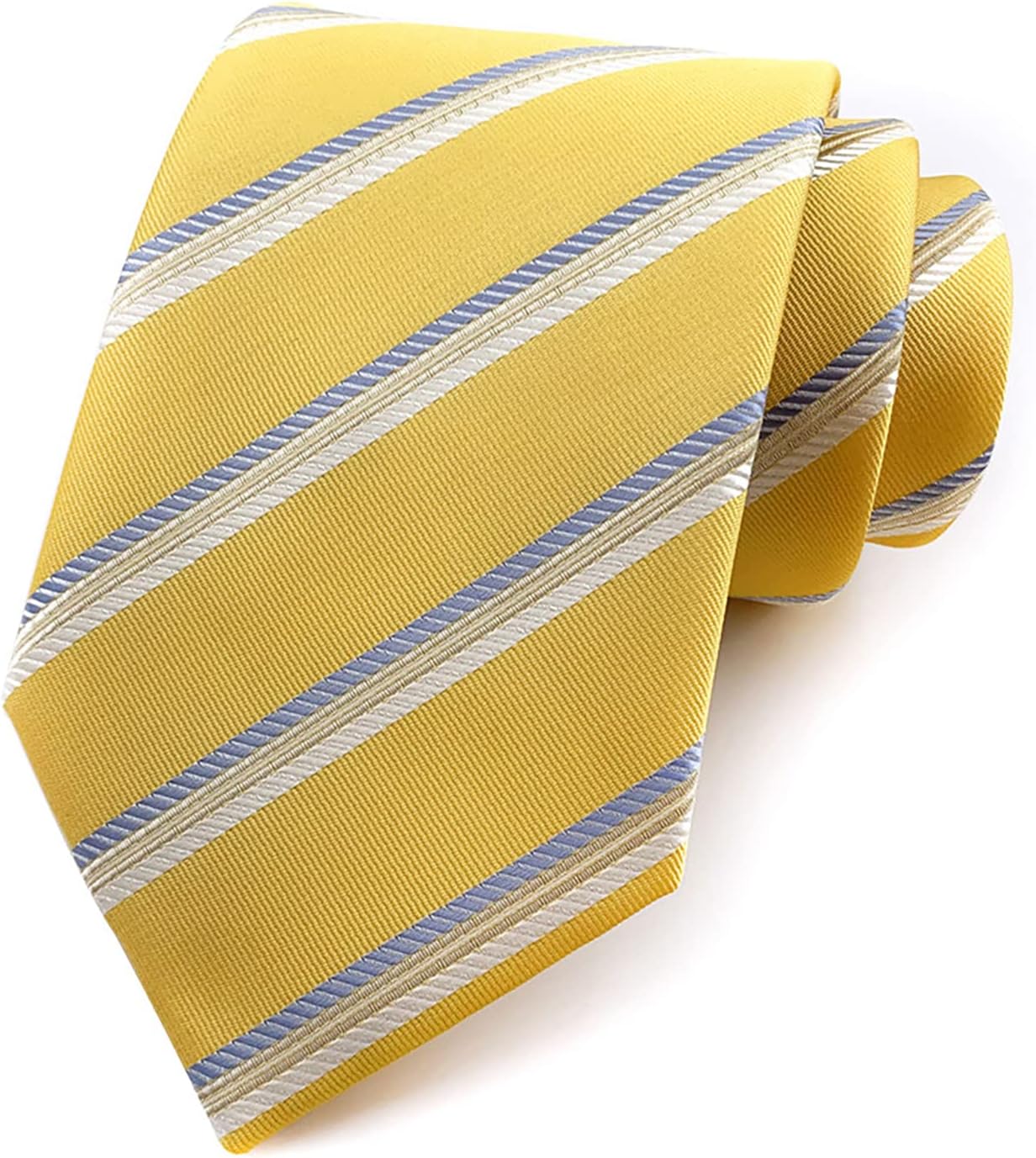 Men's Plaid Stripe Tie Silk Necktie Formal Party College Daily Jacquard Woven Business Neckties